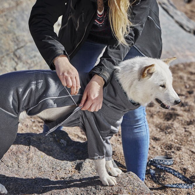 HURTTA MIDLAYER OVERAL– Melegítő Kutya Overál

Melegen tart és védi kutyádat a hűvösebb napokon.
Tökéletes, sokoldalú és strapabíró overál, amit érdemes kéznél tartani egészen addig, amíg vissza nem tér a melegebb idő