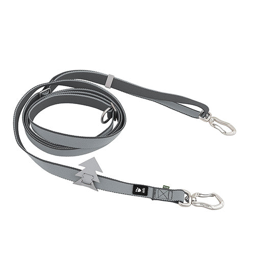 Hurtta Multilong Leash 2- Állítható méretű kutyapóráz - Urban fauna