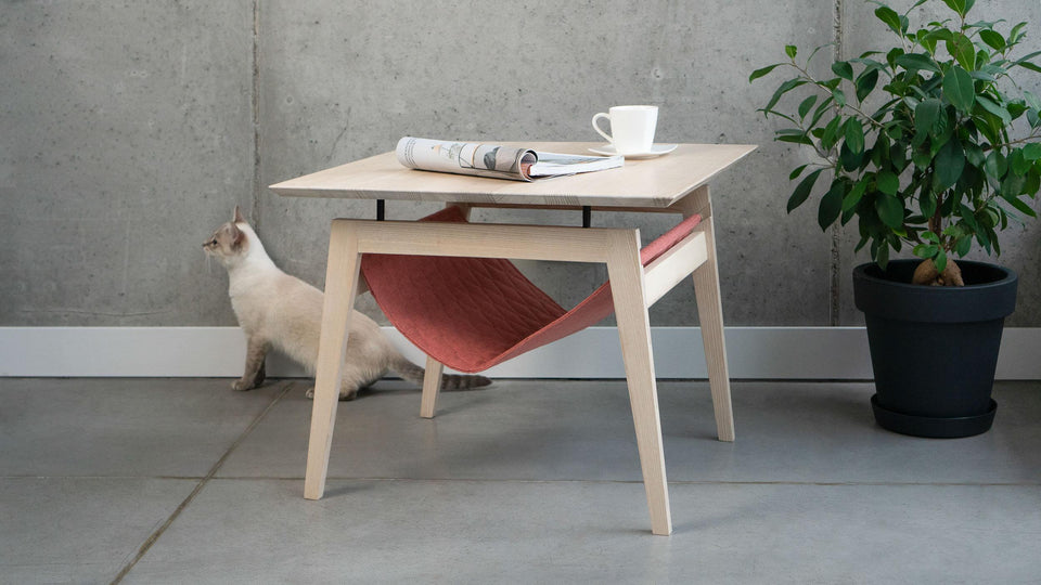 KIKKO ∣ asztal és cica fekhely egyben-bútor-Urban Fauna