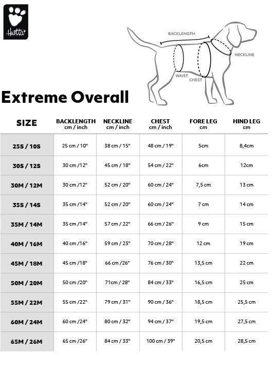 HURTTA EXTREME OVERALL ∣ kutyaoverál-ruházat-Urban Fauna