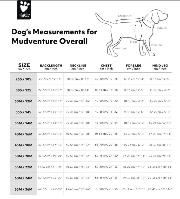 HURTTA MUDVENTURE OVERALL | kutya esőkabát, overál